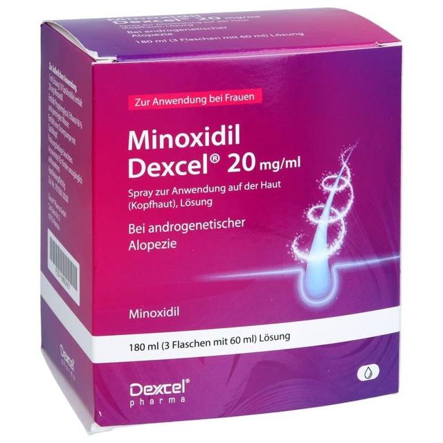 MINOXIDIL Dexcel 20 mg/ml Spray z.Anw.a.d.Kopfhaut product image