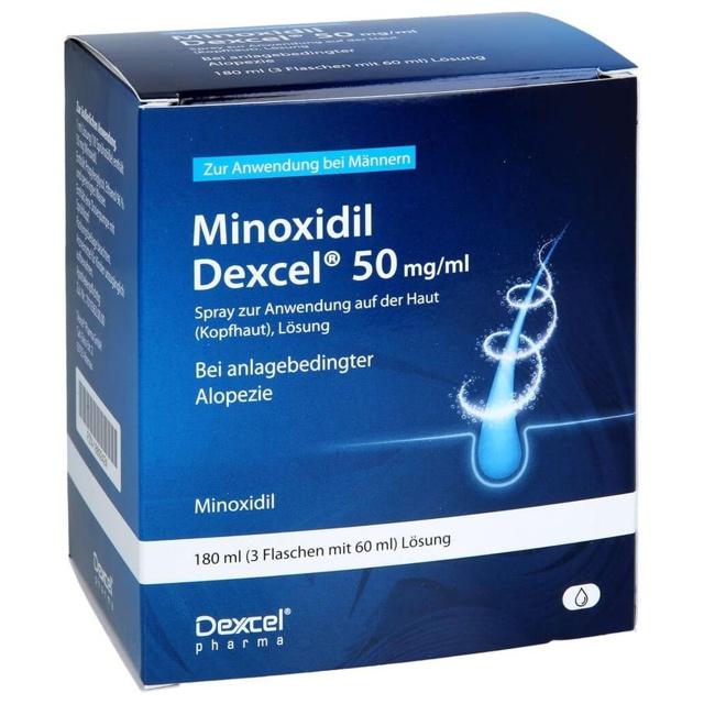 MINOXIDIL Dexcel 50 mg/ml Spray z.Anw.a.d.Kopfhaut product image