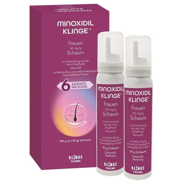 MINOXIDIL Klinge Frauen 50 mg/g Schaum product image