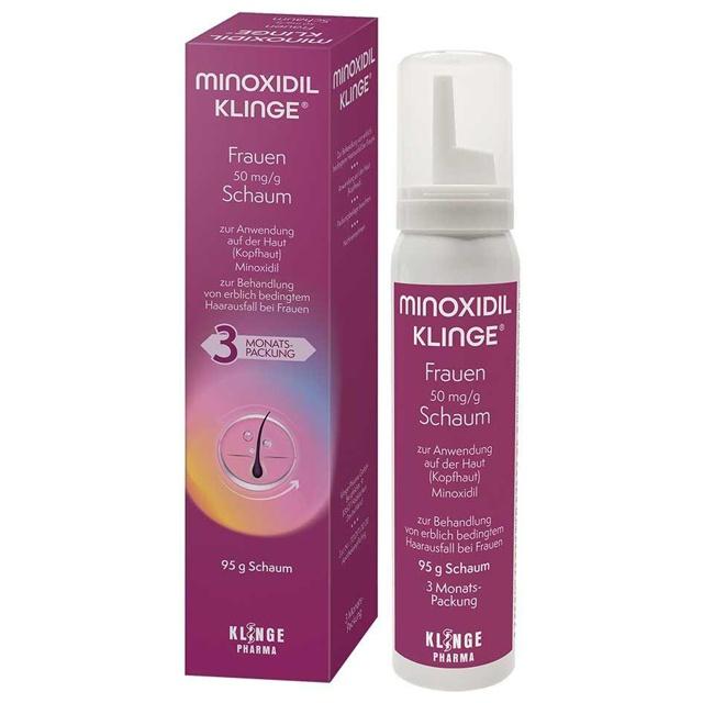 MINOXIDIL Klinge Frauen 50 mg/g Schaum product image