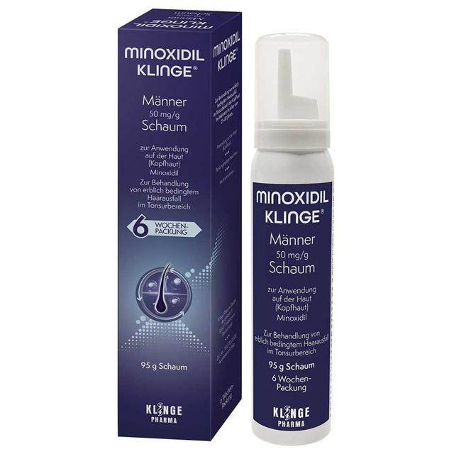 MINOXIDIL Klinge Männer 50 mg/g Schaum product image