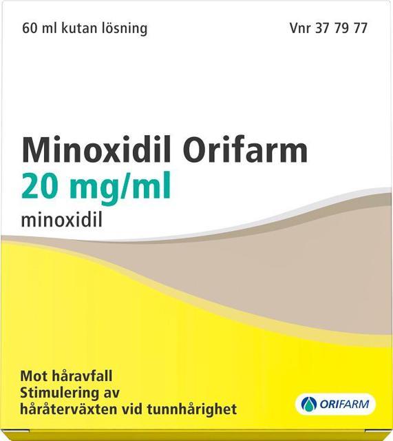 Minoxidil Orifarm, kutan lösning 20 mg/ml, 60 ml product image