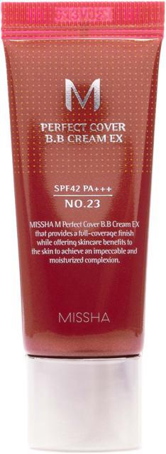 MISSHA M Perfect Cover BB Cream SPF42 PA+++ No.23 Natural Beige product image