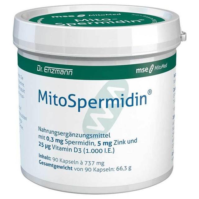 Mitospermidin Kapseln, 90 St Kapseln product image