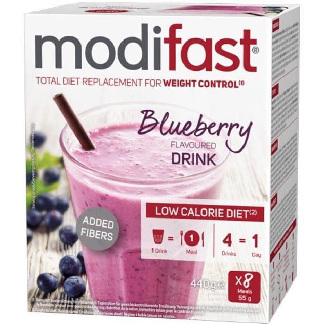 Modifast Low Calorie Diet Blueberry 8 x 55 g product image