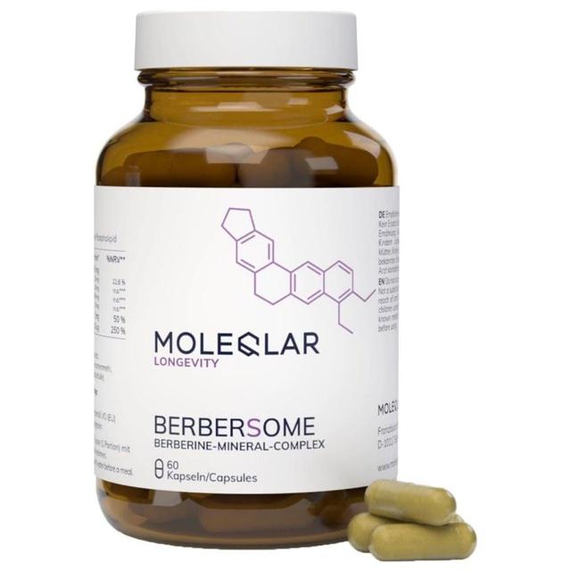 MOLEQLAR BERBERSOME BERBERINE-MINERAL-COMPLEX 60 St Kapseln product image