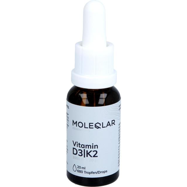 MOLEQLAR ESSENTIALS Vitamin D3/K2 20 ml Tropfen product image