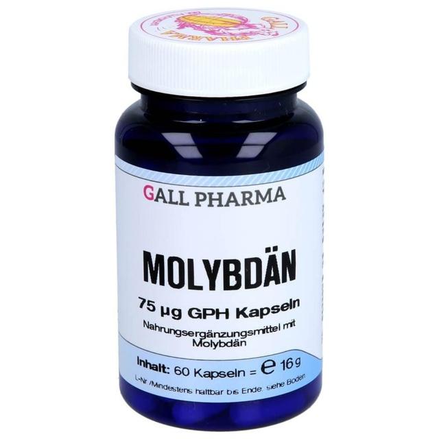 Molybdän 75 µg GPH Kapseln, 60 St Kapseln product image