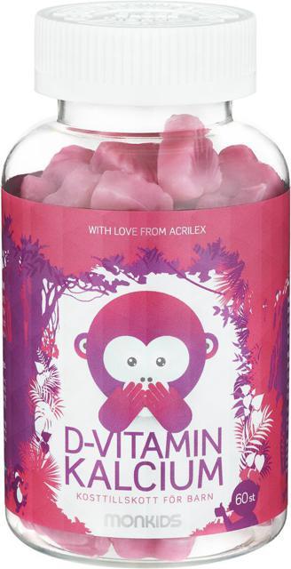MONKIDS D-vitamin+Kalcium, 60 ST product image