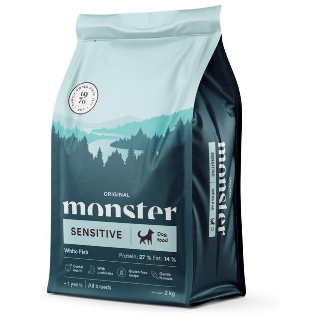 Monster Dog Adult All Breed Sensitive White Fish (12 kg) product image