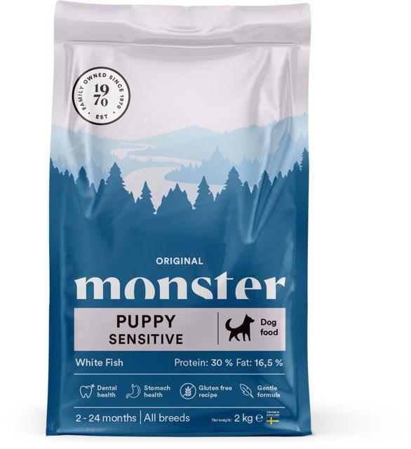 Monster Dog Puppy Sensitive White Fish (12 kg) product image