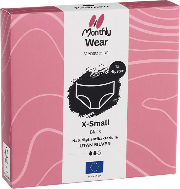 Monthly Wear Hipster Black XS product image