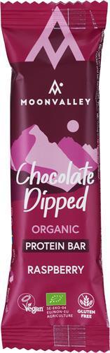 Moonvalley Protein Bar Chokladdoppad Hallon 50 g product image