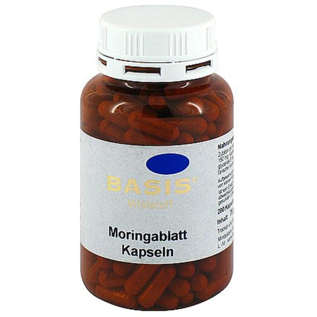 Moringa Blatt Kapseln, 200 St Kapseln product image