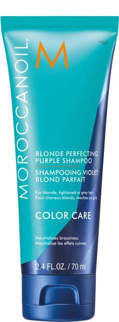 Moroccanoil Blonde Perfecting Purple Shampoo 70ml product image