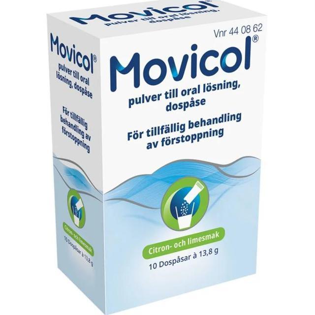 Movicol pulver till oral lösning i dospåse 10 st product image