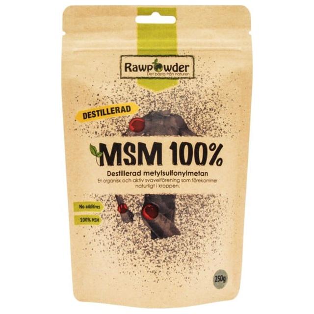 Rawpowder MSM destillerad 250 g product image
