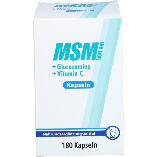 MSM 500 mg+Glucosamine Kapseln product image