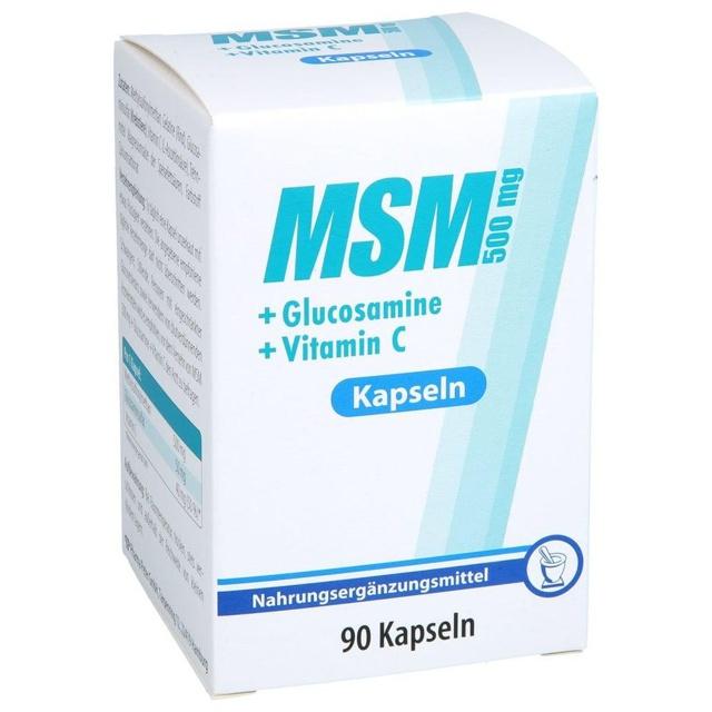 MSM 500 mg+Glucosamine Kapseln product image