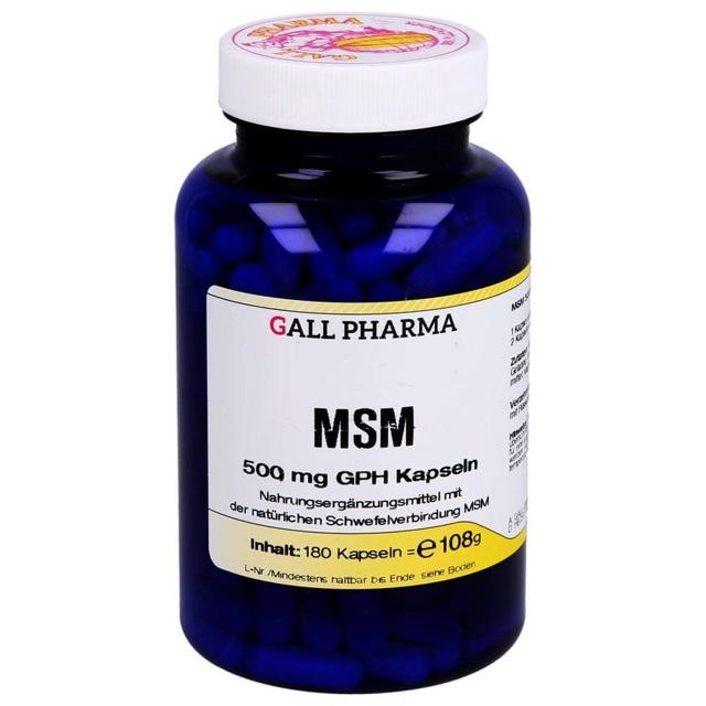 MSM 500 mg GPH Kapseln product image