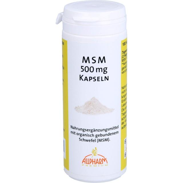 MSM 500 mg Kapseln product image