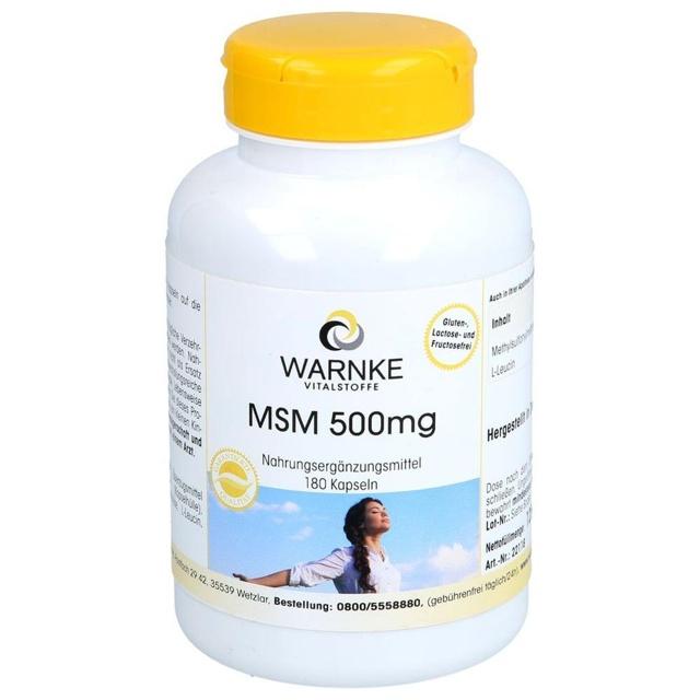 MSM 500 mg Kapseln product image