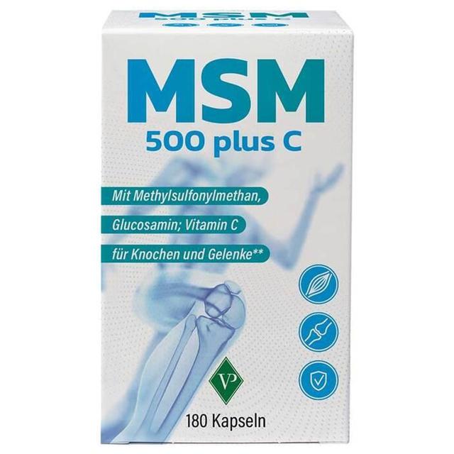 MSM 500 mg plus Kapseln, 180 St Kapseln product image