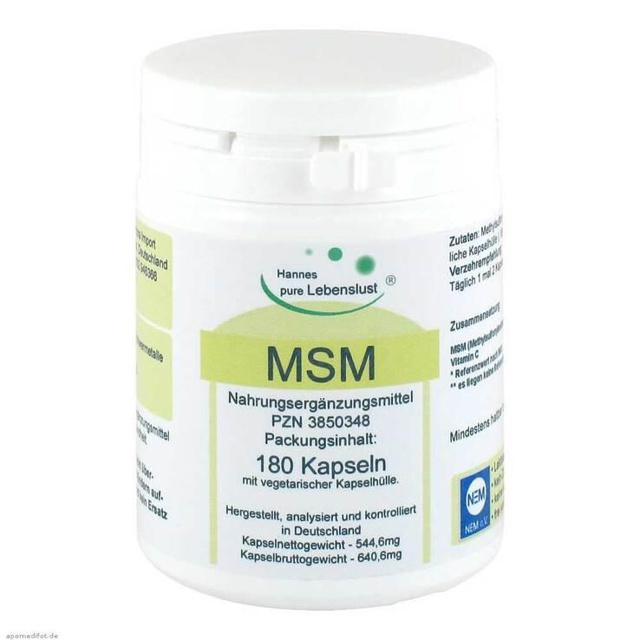 MSM + Biopep Vegi Kapseln, 180 St Kapseln product image