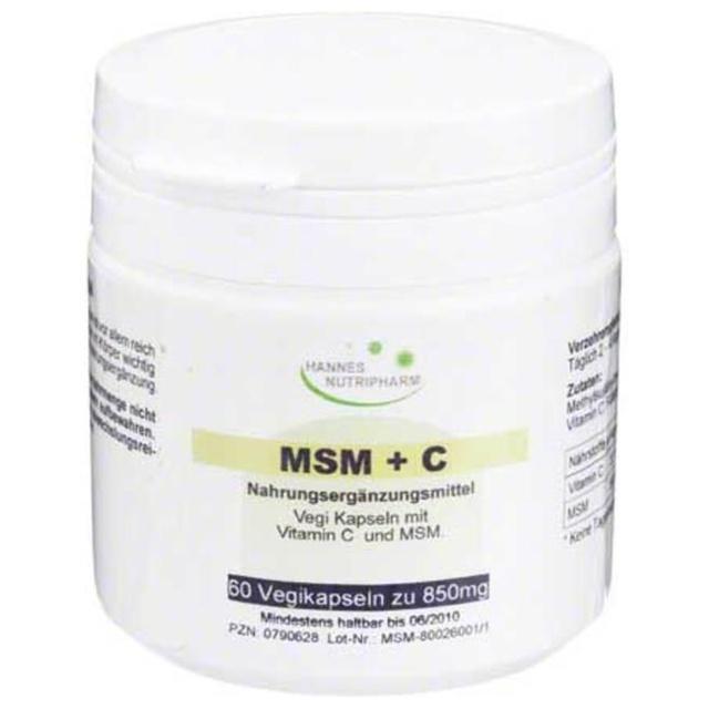 MSM + Biopep Vegi Kapseln, 60 St Kapseln product image