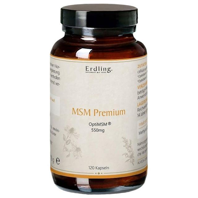 MSM PREMIUM OptiMSM organisch.Schwefel Kps.Erdling product image