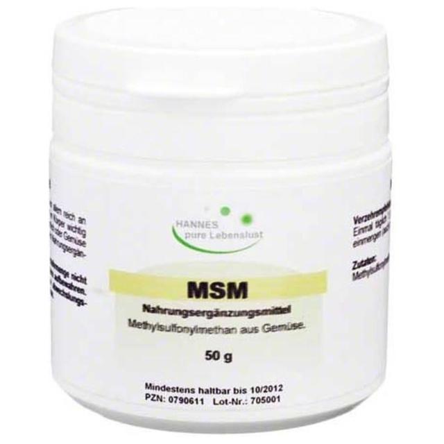 MSM Pulver, 50 g Pulver product image