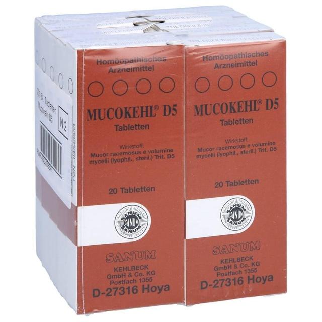 MUCOKEHL D 5 Tabletten product image