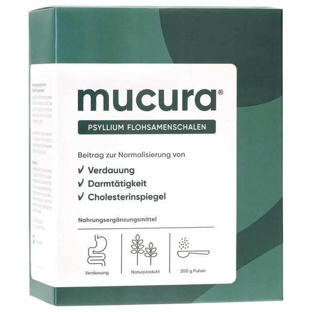 mucura psyllium flohsamenschalen 200 g Pulver product image