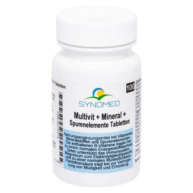 MULTIVIT+Mineral+Spurenelemente Synomed Tabletten product image