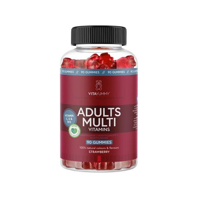 Multivitamin Vuxen Gummies Jordgubb 110 st product image