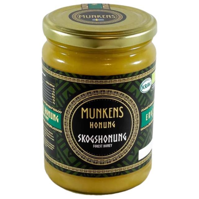 Munkens Hälsa Honung Skogshonung Raw Eko 500 g product image