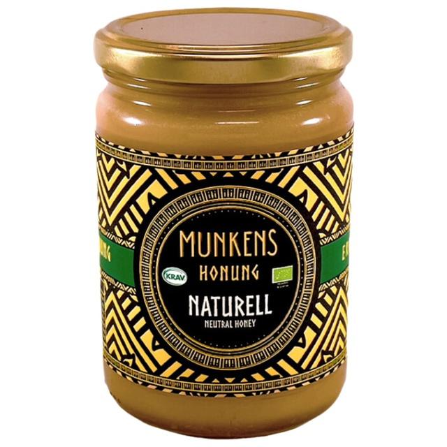 Munkens Hälsa Munkens Honung Raw Naturell EKO 500 g product image