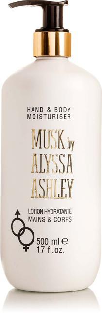 Alyssa Ashley Musk Hand & Body Moisturiser 500 ml product image