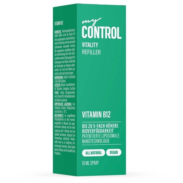 MY Control Vitality Vitamin B12 Spray, 10 ml Spray product image