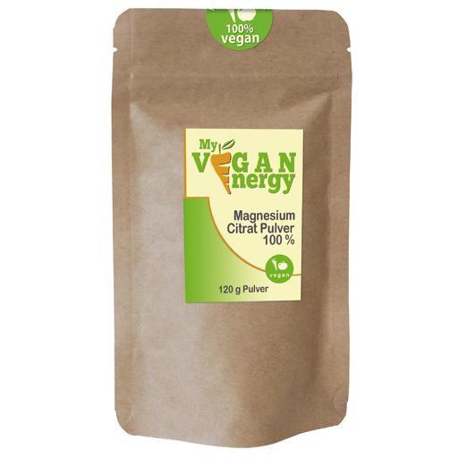 MY VEGAN Energy Magnesium Citrat Pulver 100 % product image