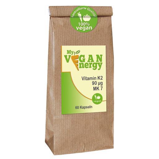MY VEGAN Energy Vitamin K2 90 µg MK-7 Kapseln product image