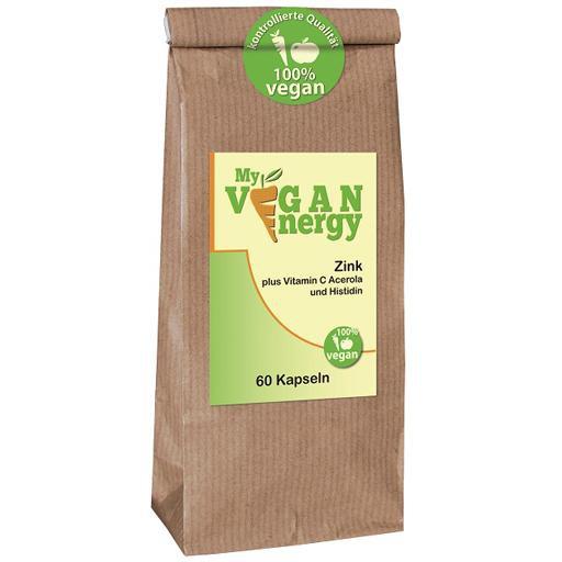 MY VEGAN Energy Zink plus Vit.C+Acerola+Histidin product image