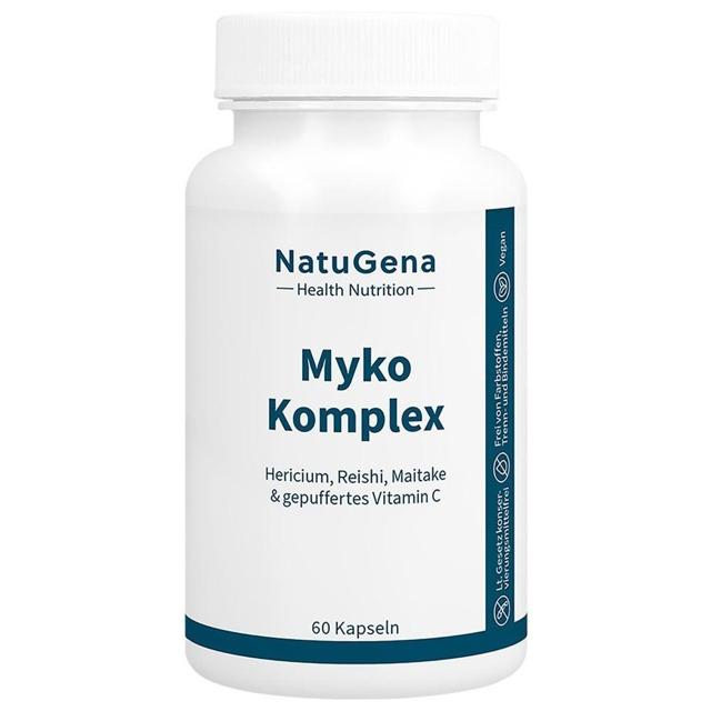 Myko-Komplex Reishi + Maitake + Vitamin C Kapseln, 60 St Kapseln product image