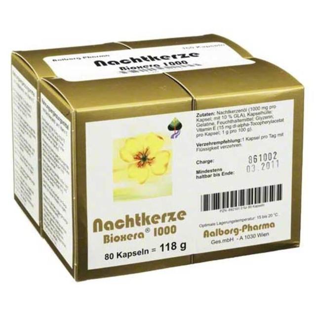 Nachtkerze Bioxera 1000 Kapseln, 160 St Kapseln product image