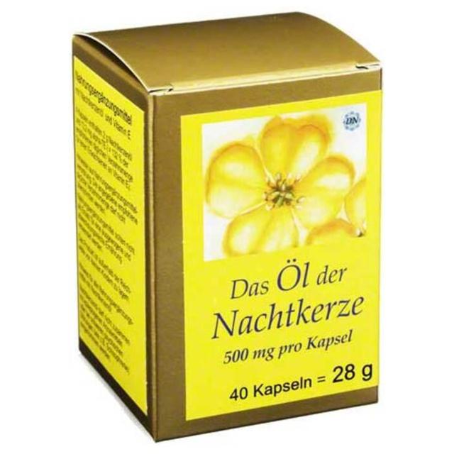 Nachtkerze Öl Kapseln 500 mg, 40 St Kapseln product image