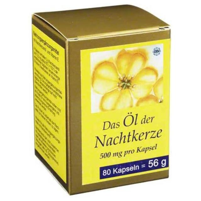 Nachtkerze Öl Kapseln 500 mg, 80 St Kapseln product image
