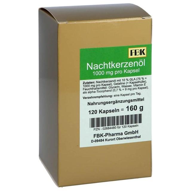 NACHTKERZENÖL 1000 Kapseln product image