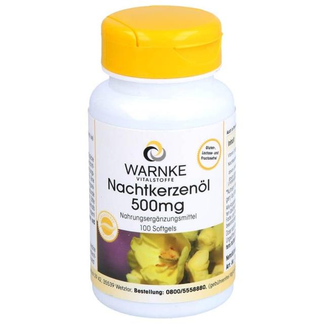 NACHTKERZENÖL 500 mg Kapseln product image