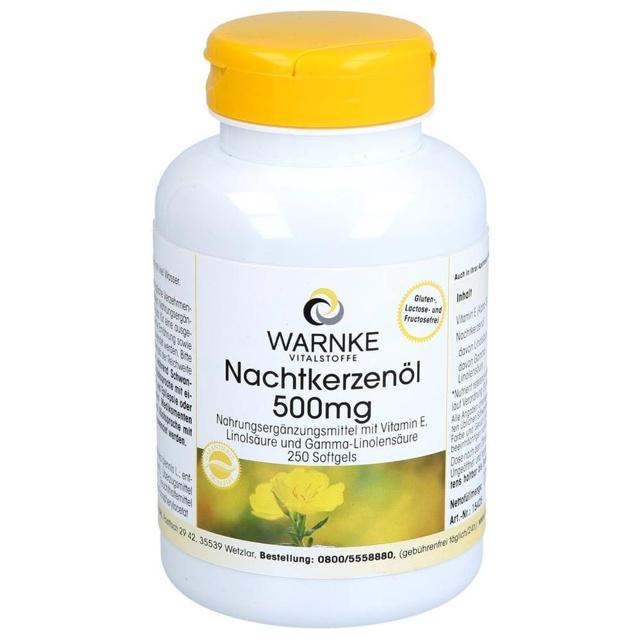 NACHTKERZENÖL 500 mg Kapseln product image