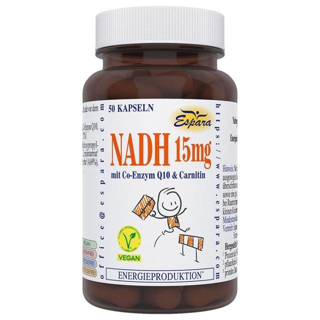 Nadh 15 mg Kapseln, 50 St Kapseln product image